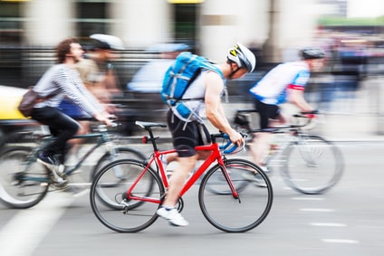 Das Flensburger Punktesystem greift auch bei Fahrradfahrern.