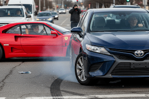 Ein illegales Straßenrennen ist ein Tatbestand im Strafgesetzbuch.