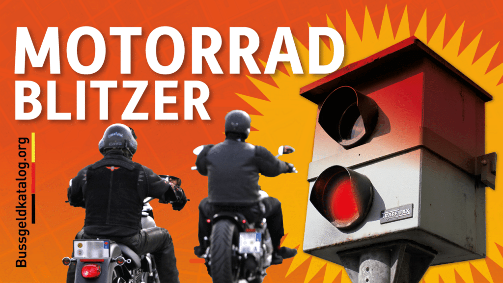 Im Video erfahren Sie, welche Sanktionen drohen, wenn ein Blitzer Ihr Motorrad erfasst hat.