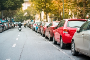 Es liegt eine Ordnungswidrigkeit vor, wenn Sie falsch geparkt haben.