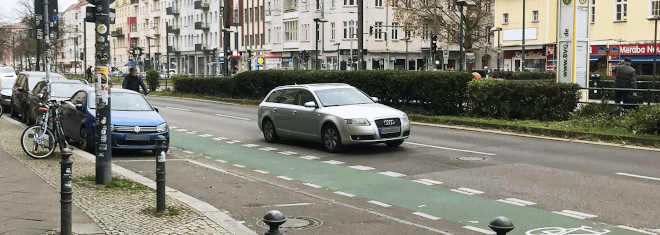 Parken Sie in zweiter Reihe, müssen Sie mit Konsequenzen rechnen.