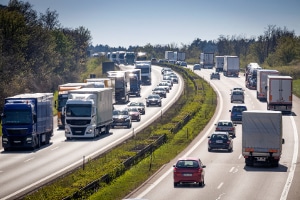 Wann gibt es Punkte, wenn die Geschwindigkeit auf der Autobahn überschritten wurde?