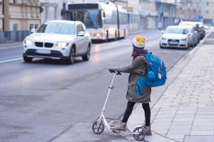 Vor Schulen befindet sich oft eine Tempo-30-Zone.
