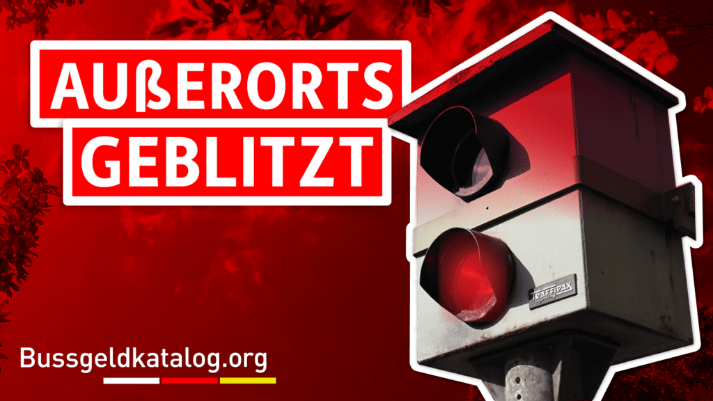 Außerorts gelten ebenfalls klare Regeln, durch die Tempoverstöße sanktioniert werden.