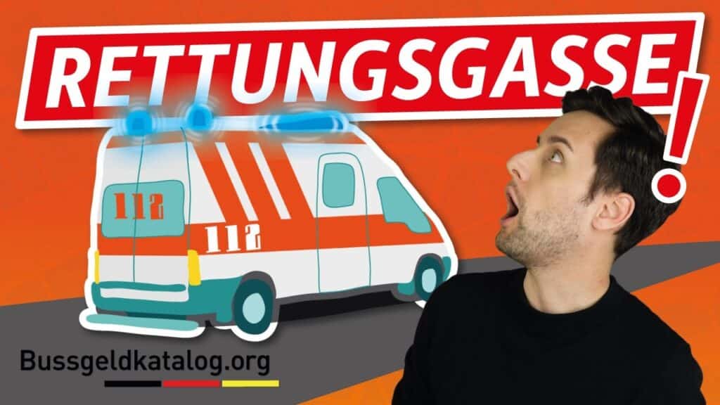 In diesem Video erfahren Sie alles zur ordnungsgemäßen Bildung einer Rettungsgasse.