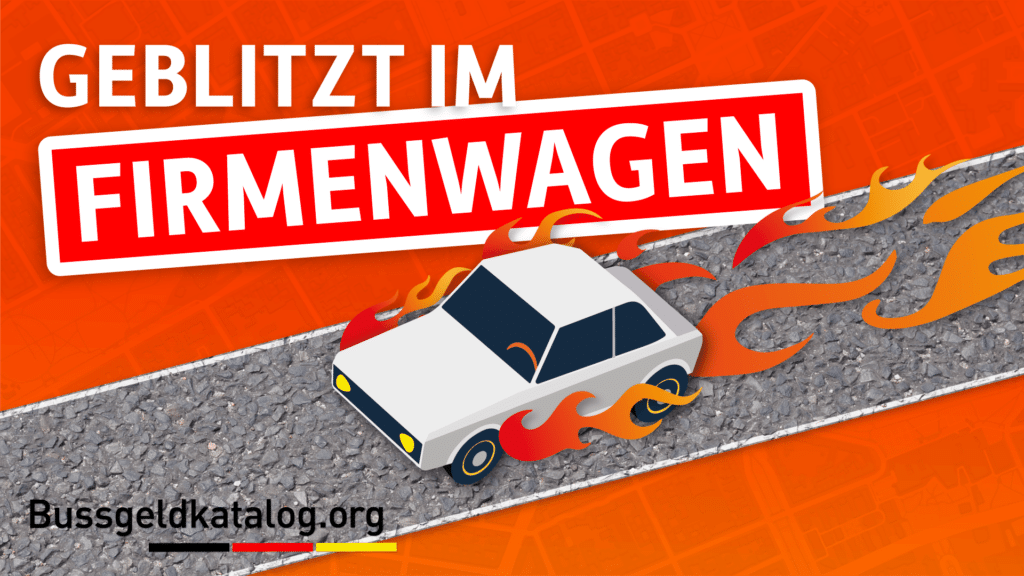 Was droht, wenn Sie mit dem Firmenwagen geblitzt werden? Mehr dazu auch im Video.