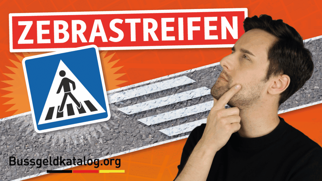 Welche Regeln gelten an einem Zebrastreifen?