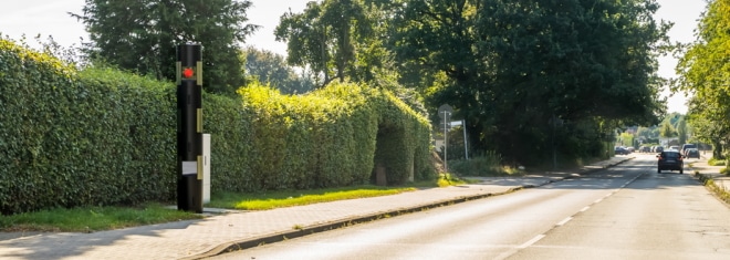 Der TraffiStar S350 kann stationär eingesetzt werden.