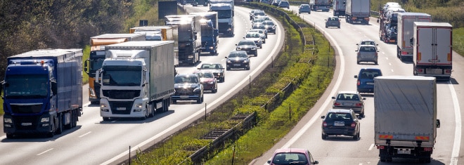 Wie teuer ist das Überholen im Überholverbot mit dem Lkw?