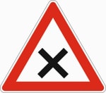 VZ 102: Achtung Kreuzung