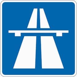 VZ 330.1: Autobahn